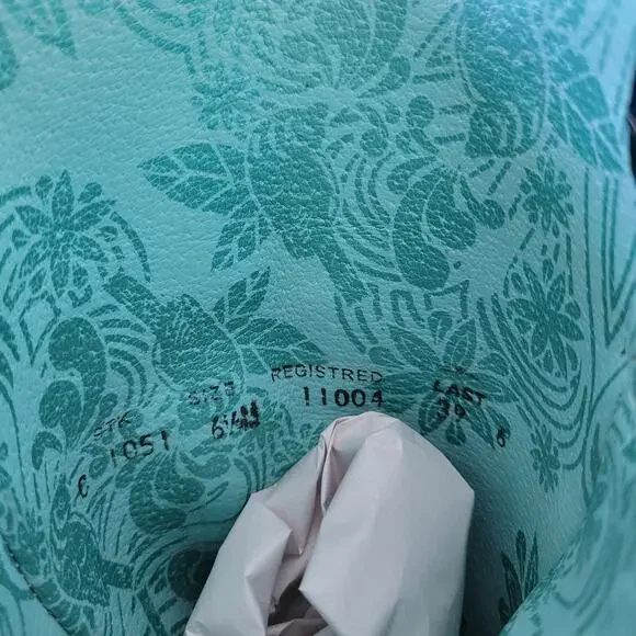 Corral Ladies Brown Fringe Slouch Boots Size 6.5M - Picture 10 of 14